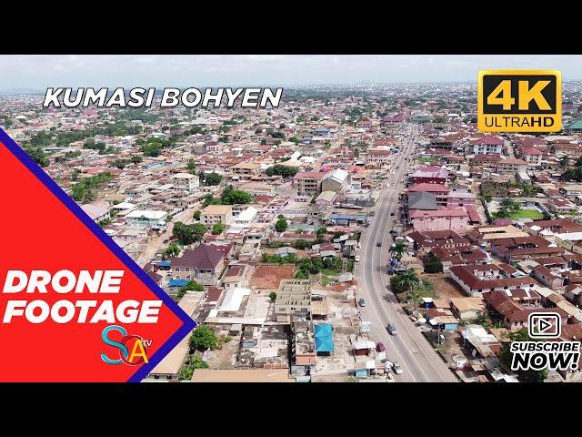 DRONE FOOTAGE - KUMASI BOHYEN  (4K)