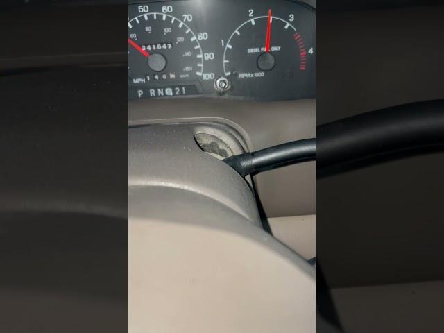 7.3 POWERSTROKE TRANS SHIFT 3rd to overdrive?? Is this normal??