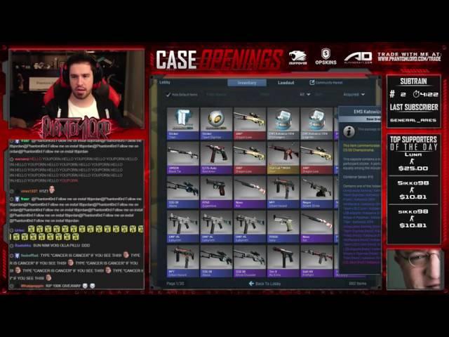 Phantoml0rd - EMS 2014 Katowice Capsules Opening (550$ each)