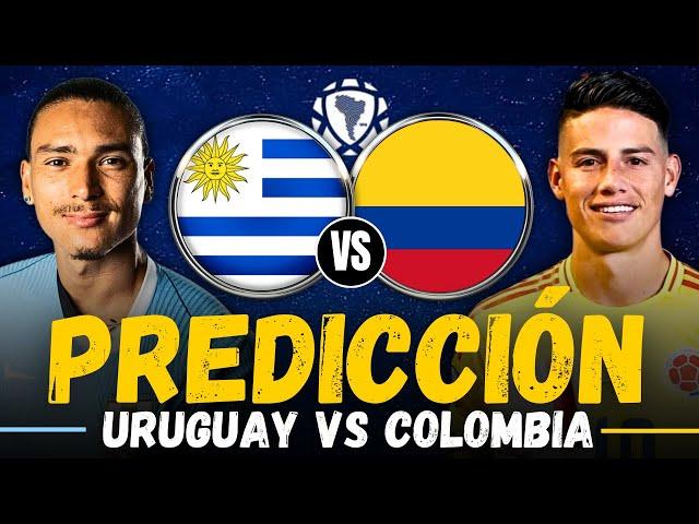 URUGUAY vs COLOMBIA • Eliminatorias Sudamericanas Mundial 2026 • Predicción y Pronóstico (2024)