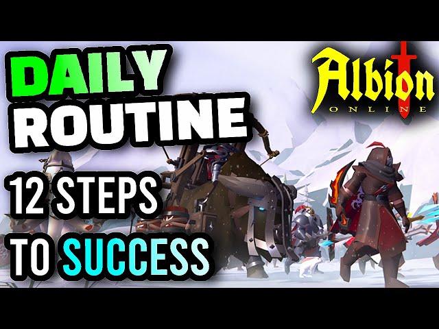 An EFFICIENT Albion Online Daily Routine I Do...