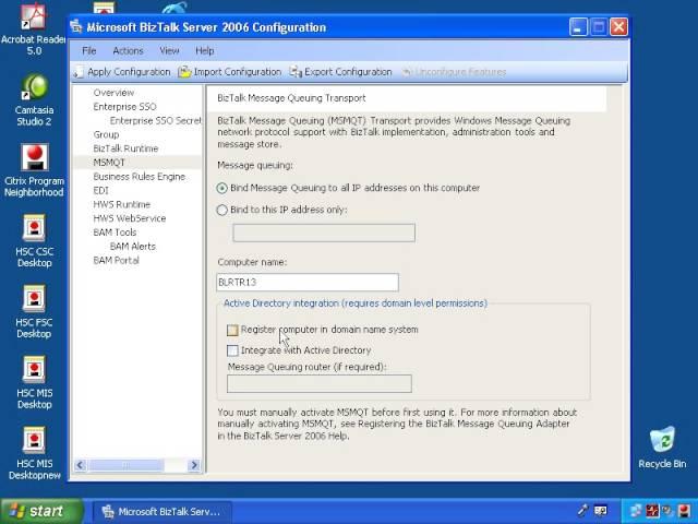 BizTalk Server Configuration