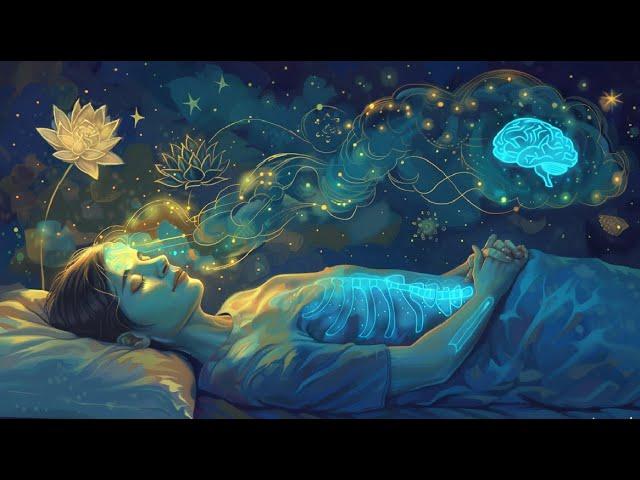 Música para dormir profundo 24/7 | Frecuencia de curación milagrosa de 528 Hz