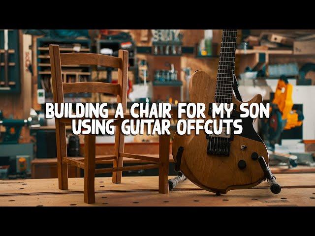 Guitar offcut project : building a chair