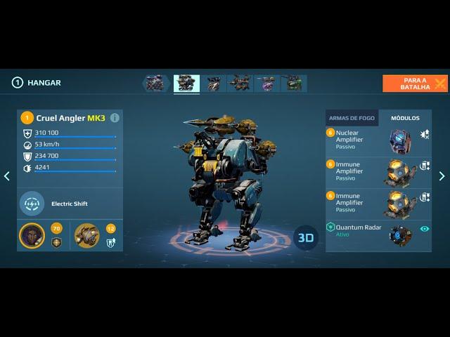 War Robots - Angler, Stake, Needle