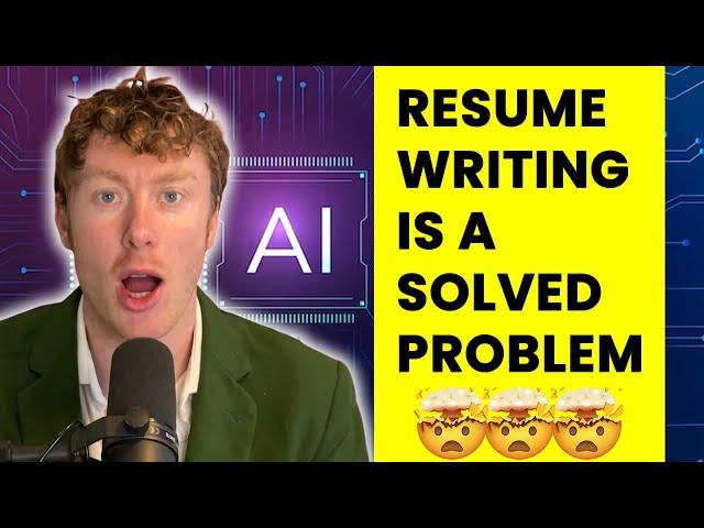 How To Write Your Resume / CV With ChatGPT | Complete Step-By-Step Guide 