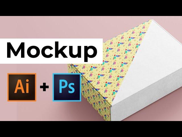 Как сделать Mockup в Adobe Photoshop Adobe illustrator | Как наложить мокап УРОКИ Adobe illustrator