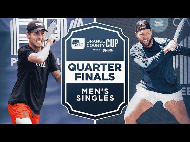 Connor Garnett v Jack Sock at the Select Medical Orange County Cup 1