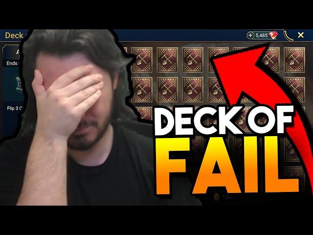 The DECK OF FATE...... KINDA SUCKS!!! | Raid: Shadow Legends