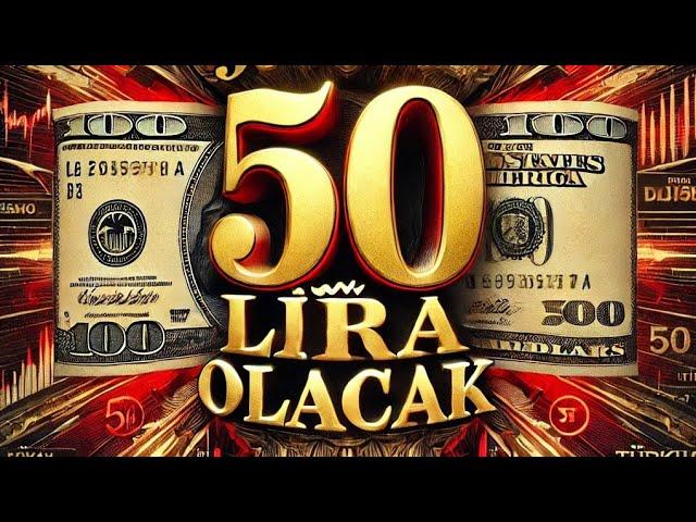 ŞOK! DOLAR/TL 50 LİRA OLACAK MI? NE ZAMAN OLACAK?/ Dolar Yorumları, USDTRY ANALİZİ / ENFLASYON