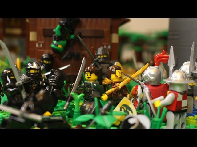 Lego Assassin Knights the Movie - Lego Castle Stop Motion