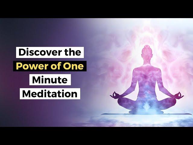 Dr. Pillai’s 1-Minute Meditation for Material & Spiritual Energy