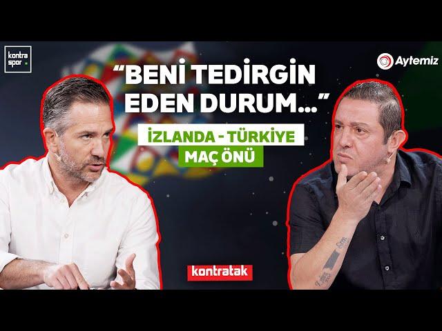 CANLI | İzlanda - Türkiye Maç Önü | Nihat Kahveci, Nebil Evren | Kontratak