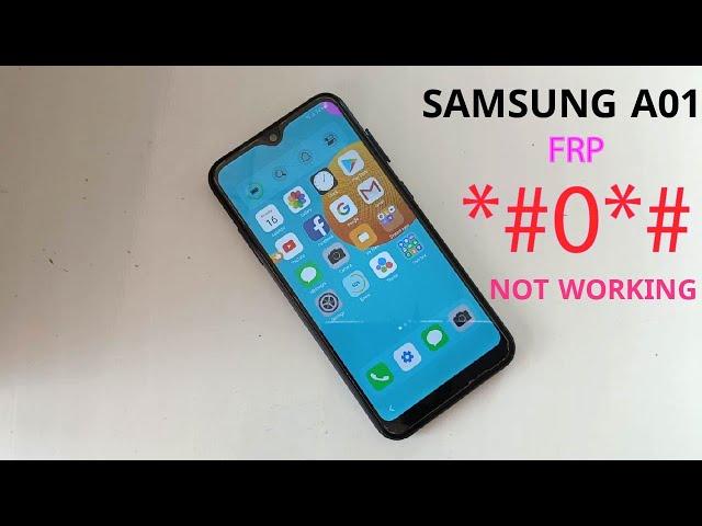 Samsung A01 Frp Bypass *#0*# Not Working Fix Android 11 Without Pc | Bypass Google Account A01