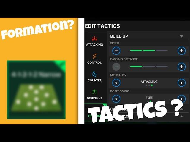 BEST FORMATIONS AND TACTICS FOR MANAGER MODE | FC MOBILE