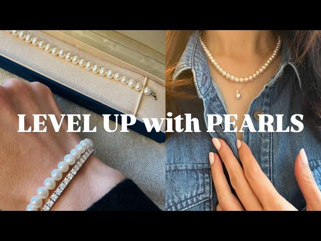 LEVELING UP MY JEWELRY COLLECTION WITH PEARLS! ft. Gingiberi