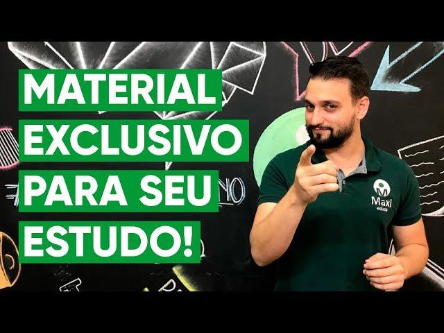 Cursos e Apostilas para Concursos e Vestibulares l Maxi Educa