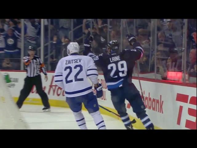 Patrik Laine | Hat Trick vs Maple Leafs | Oct 19 2016