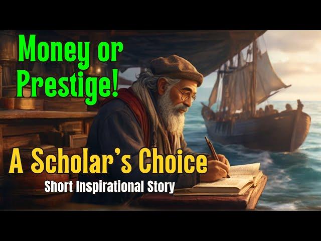 Money or Prestige! A Scholar’s Choice | Short Inspirational Story