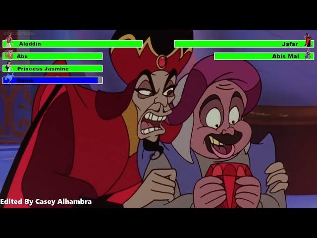 Aladdin 2: The Return of Jafar (1994) Final Battle with healthbars 1/2
