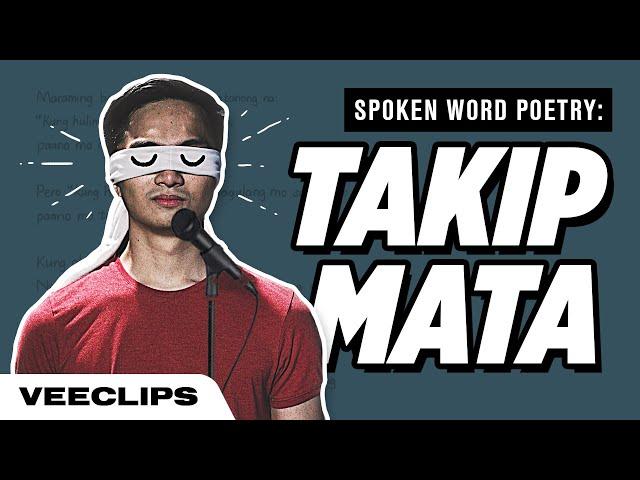 Tagalog Spoken Word Poetry: Brian Vee's "TAKIPMATA"  (2019)