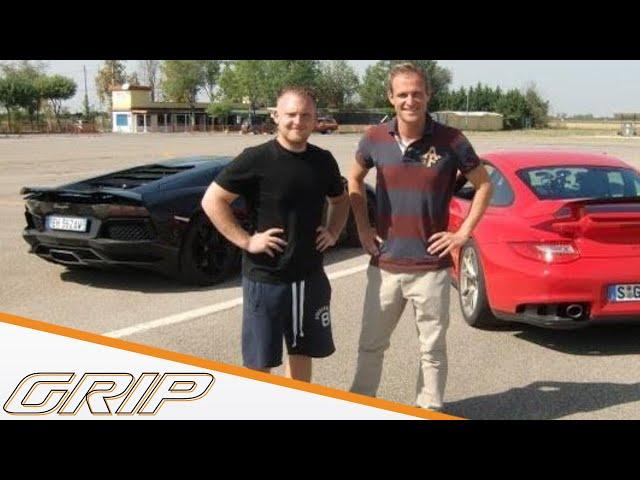 Lamborghini Aventador vs. Porsche GT2 RS Teil 1/2 | GRIP