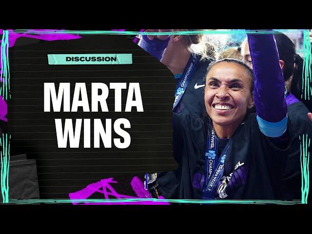 Marta's Heartfelt Post-Championship Interview in Orlando Pride's NWSL Final win! I Attacking Third