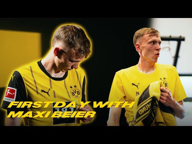 Beier's first day at BVB | Behind the scenes | INSIDE BVB