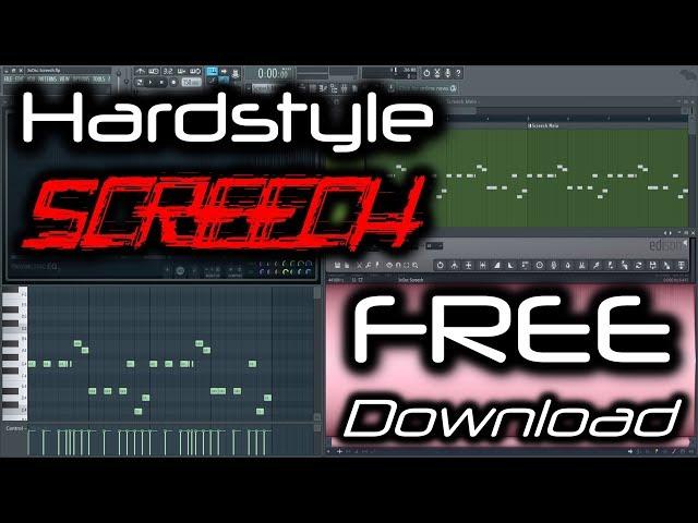 FREE HARDSTYLE SCREECH PRESET FL STUDIO | Free FLP Download (3xOsc Hardstyle Template)