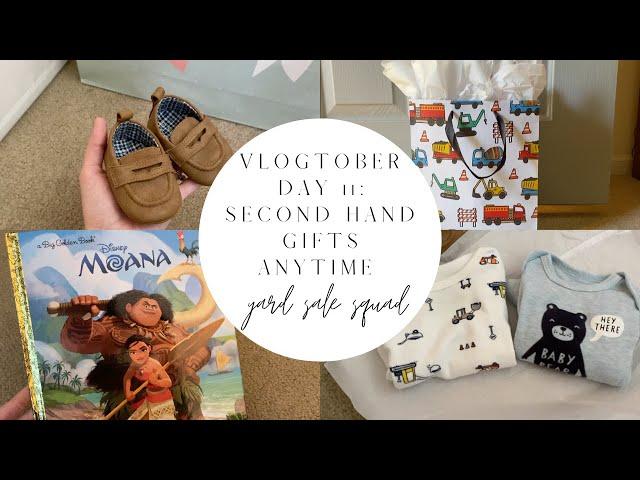 VLOGTOBER Day 11 : Second Hand Gifts Anytime