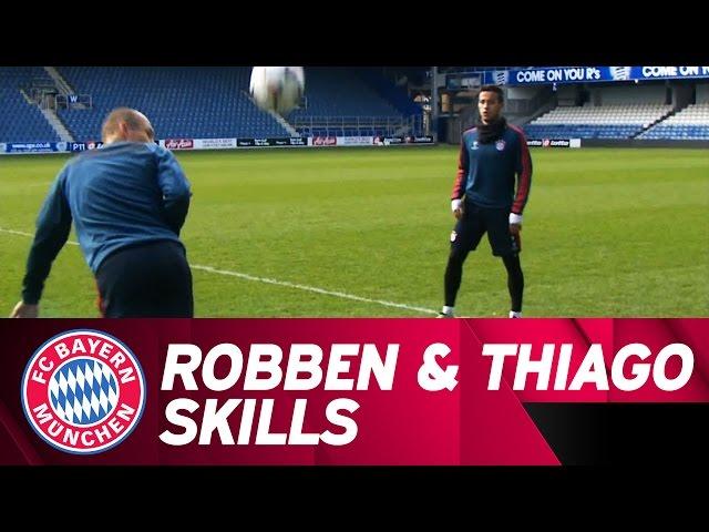 Robben and Thiago skills