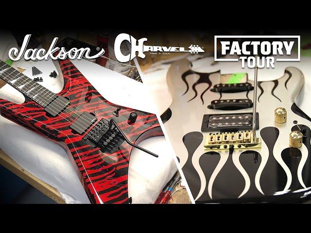 Jackson Guitars & Charvel Guitars Custom Shop Tour | Master Builders Pat Campolattano & Joe Williams