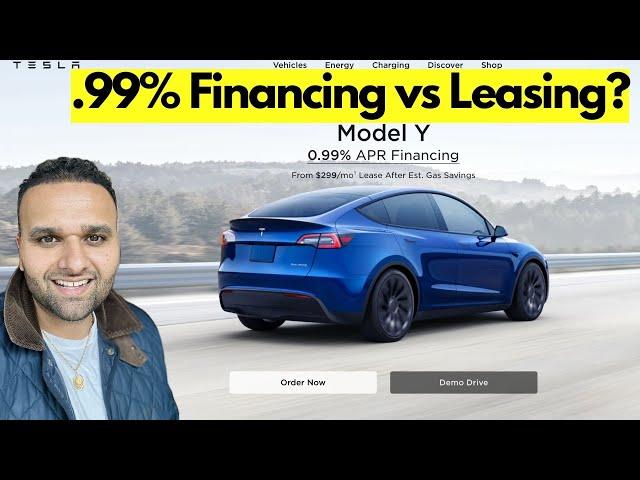 2024 Tesla Model Y - Finance at .99% APR or Lease for 36 Months?