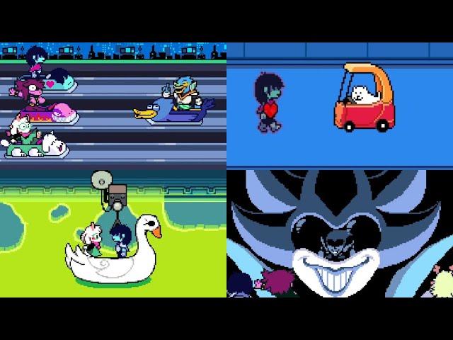 Deltarune Chapter 2 BLIND Playthrough w/o Commentary (with timestamps)!