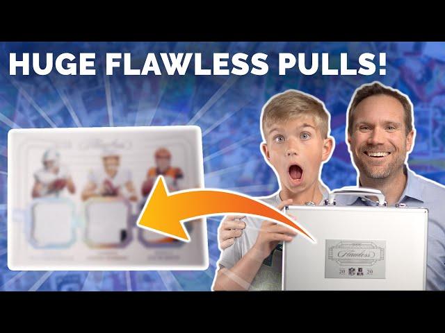 HUGE Flawless Football Box Opening with My Son! Happy Father's Day! (PART 2)