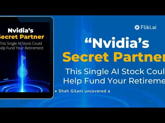 Nvidia's Secret Partner Pick by Shah Gilani [I Bought It]