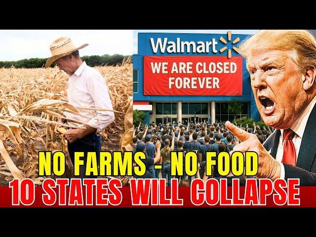 U.S. BIGGEST Farm Collapse, Top 10 States Facing Food Crisis, Empty Shelves!