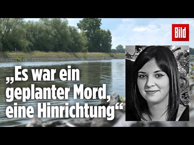 19-Jährige mit Betonplatte in der Weser versenkt: Emotionaler Abschied von Andrea K.