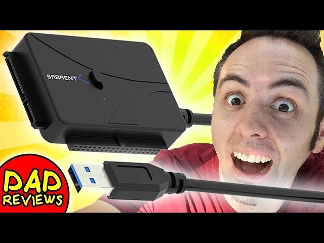 BEST HARD DRIVE ADAPTER | Sabrent USB 3.0 to SATA/IDE Hard Drive Adapter Review