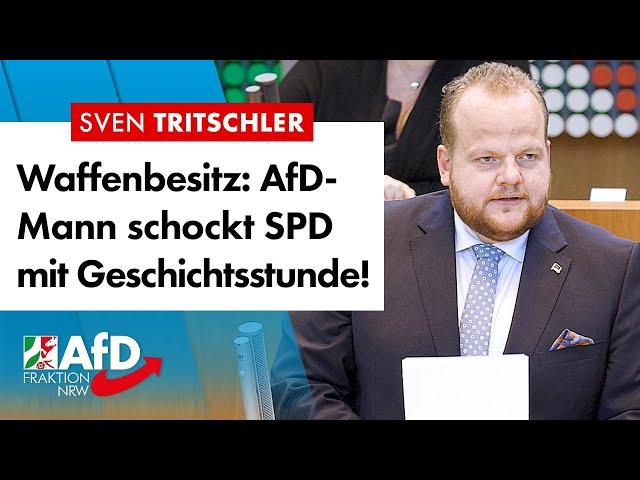 Was Sie über legalen Waffenbesitz nicht wissen sollen! – Sven Tritschler (AfD)