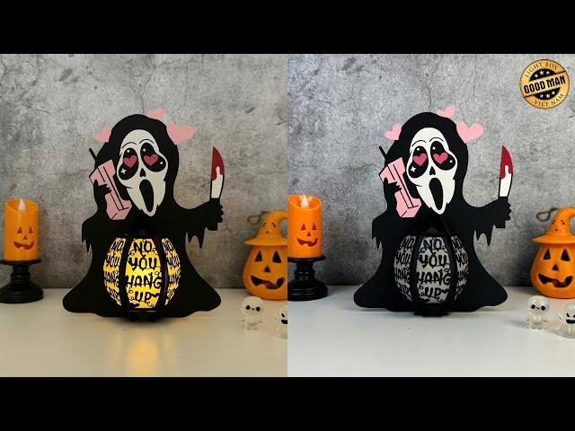 How To Make Paper Cut Lantern Scream