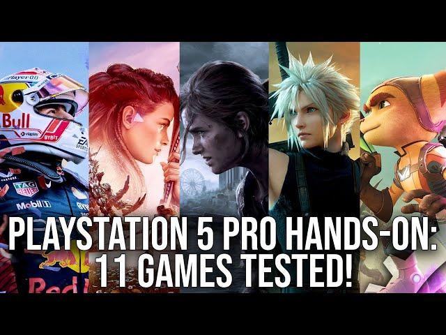 PlayStation 5 Pro Hands-On: 11 Games Tested, PSSR and RT Upgrades Revealed, Developers Interviewed!