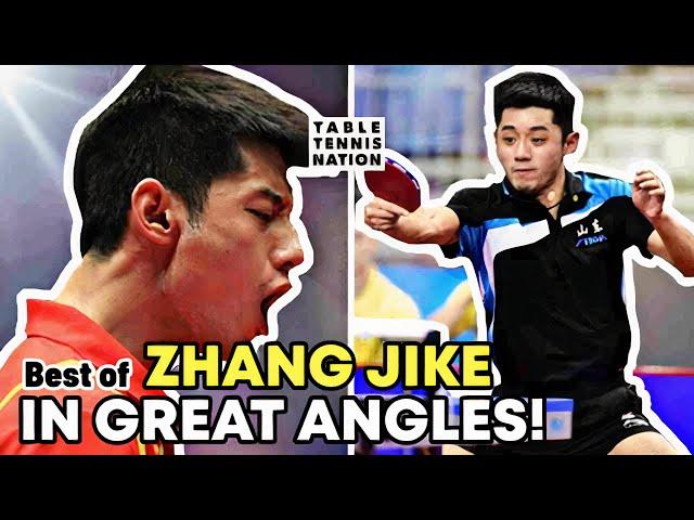 10 Minutes of Zhang Jike Showing Us He's A Legend | IN GREAT ANGLES!