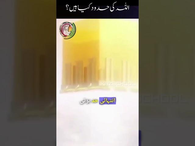 Allah ki Had Kya Hai?|Tauheed|Allah | YouTube Shorts 2024 | Khanum Amber Zehra