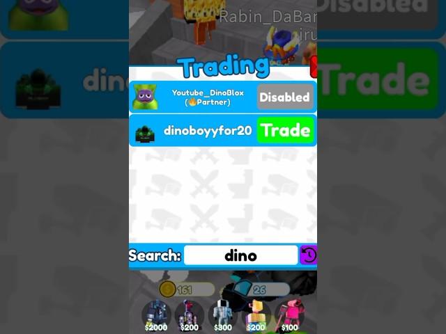 omg I met dinoblox #ttd #roblox