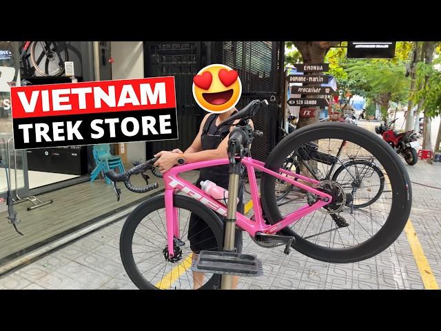 VIETNAM Bike Shop Tour - Trek Bicycle Store in Da Nang