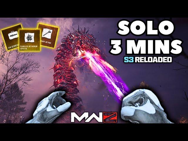 How to SOLO the Red Worm in 3 Minutes in MW3 Zombies Season 3 Reloaded