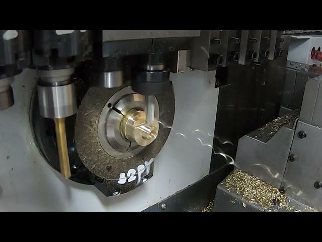 Nexturn SA32 Swiss Lathe PMTS 2021 Demonstration