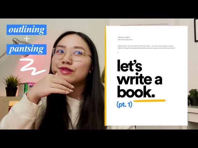 when you’re trying to finish a book but a new idea distracts you  | brainstorm a book w/ me *pt 1*