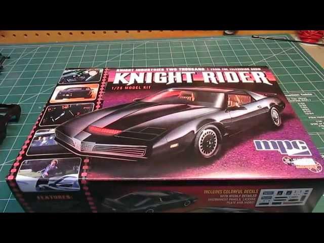 MPC Knight Rider KITT Model Kit Open Box Review